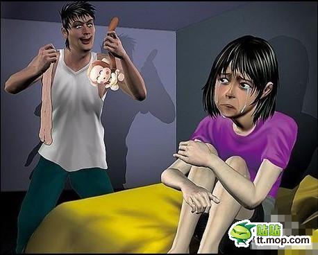 台兽父性侵女儿15年 钞票叠成戒指下跪求婚--湖