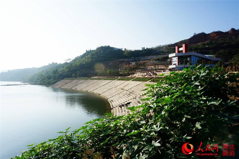 南水北调中线水源郧阳岛旅游码头进入装饰施工