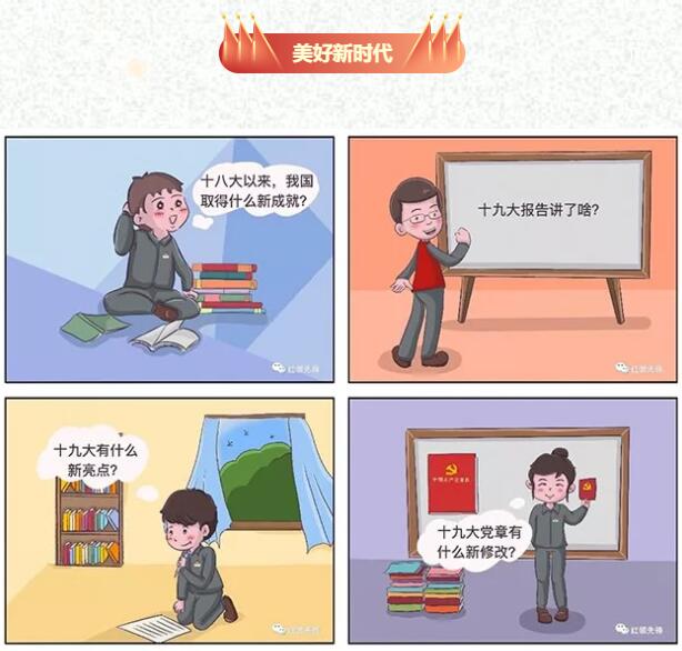 继续看漫画,学党章,忆党史!