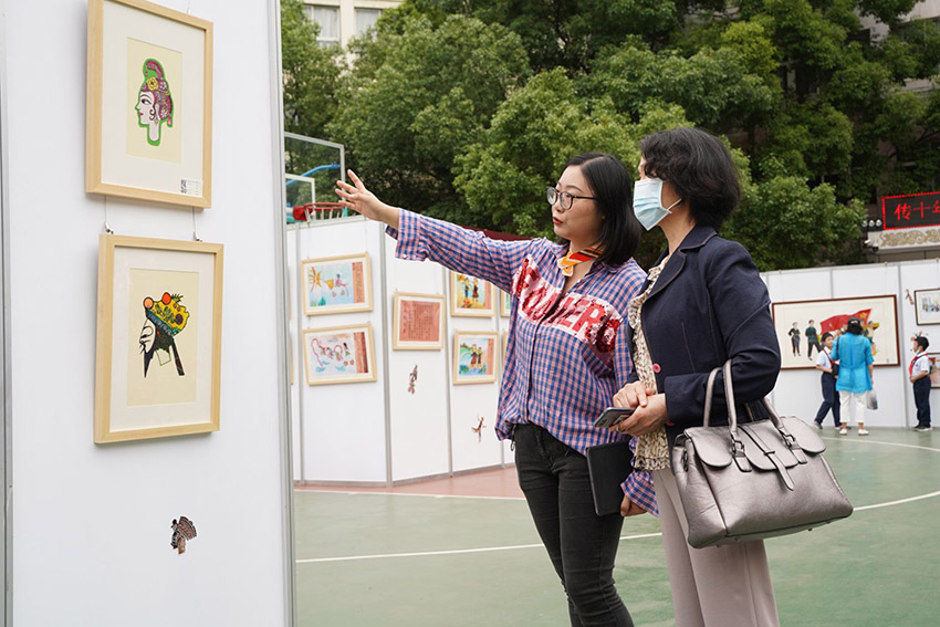 “傳十年非遺匠造 承百年紅色基因” 武漢一小學這樣向建黨100周年獻禮【3】
