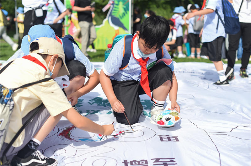 紀念六五環境日湖北主場武漢分會場活動（武漢市園林和林業局 供圖）