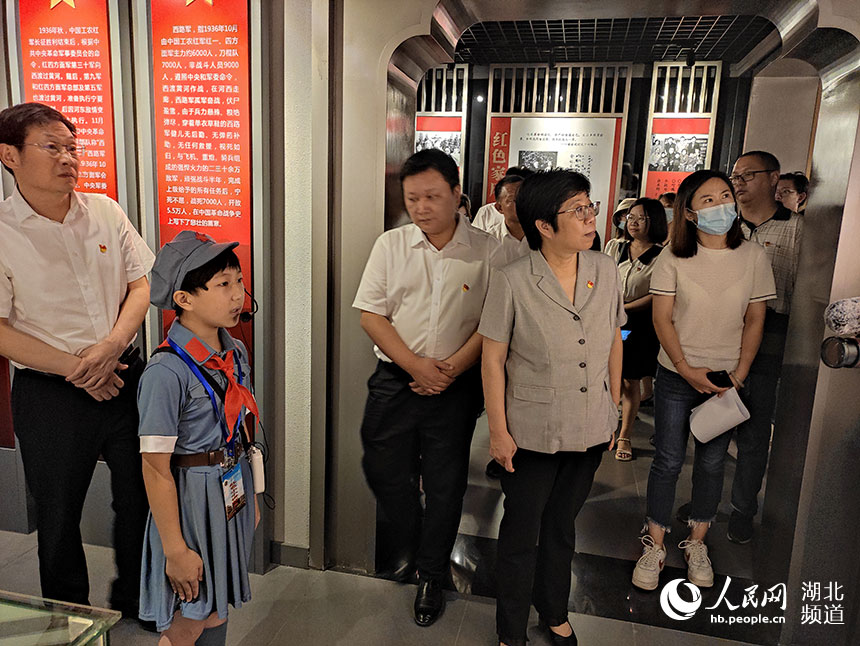 “走進紅色美麗村庄”網絡主題宣傳採訪活動在湖北啟動。人民網郭婷婷攝