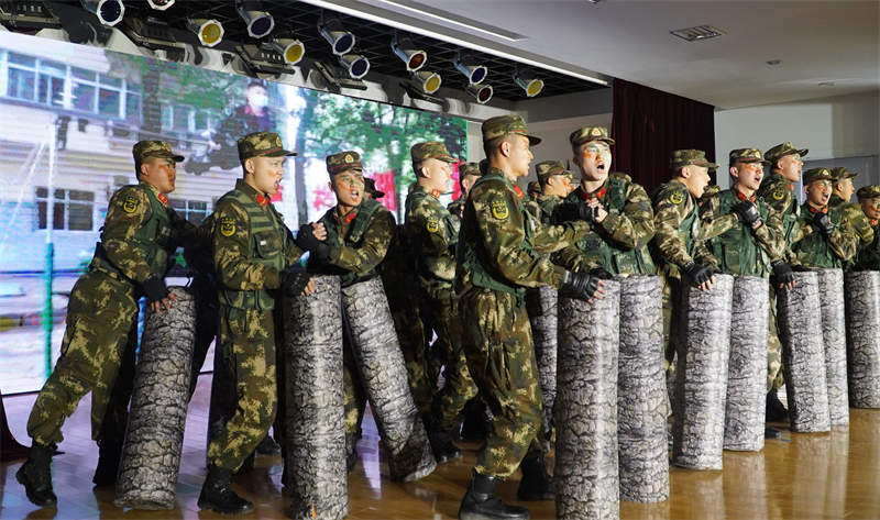 武警湖北總隊武漢支隊傳唱忠誠戰歌 唱響時代最強音【9】