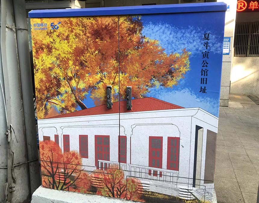 武漢市武昌區糧道街：“彩衣”箱體亮相街頭 古韻彩繪賞心悅目【3】