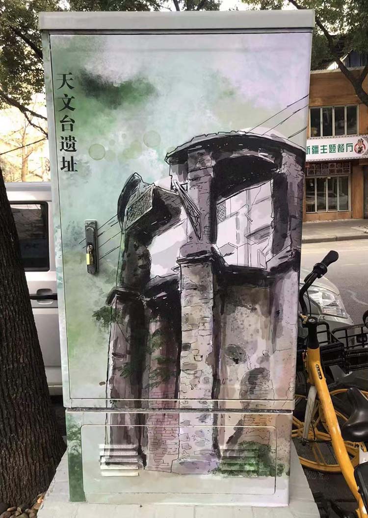 武漢市武昌區糧道街：“彩衣”箱體亮相街頭 古韻彩繪賞心悅目【4】
