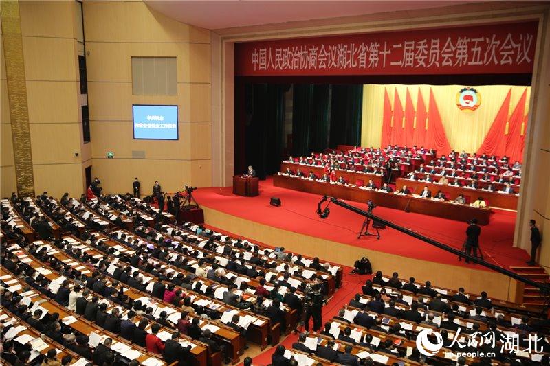 湖北省政協十二屆五次會議今日開幕。
