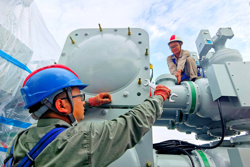 湖北省首座绿色环保示范220千伏变电站投运【3】