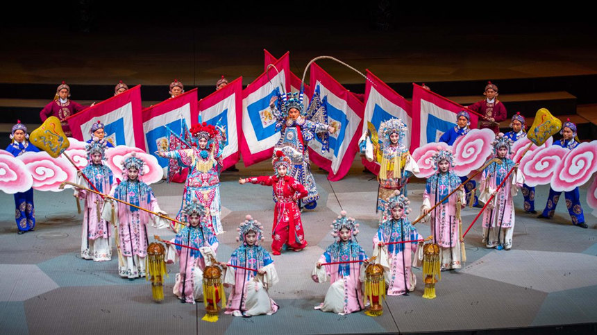 由湖北省京劇院帶來的漢秀版《京韻風採》讓現場來賓感受到了國粹的魅力。