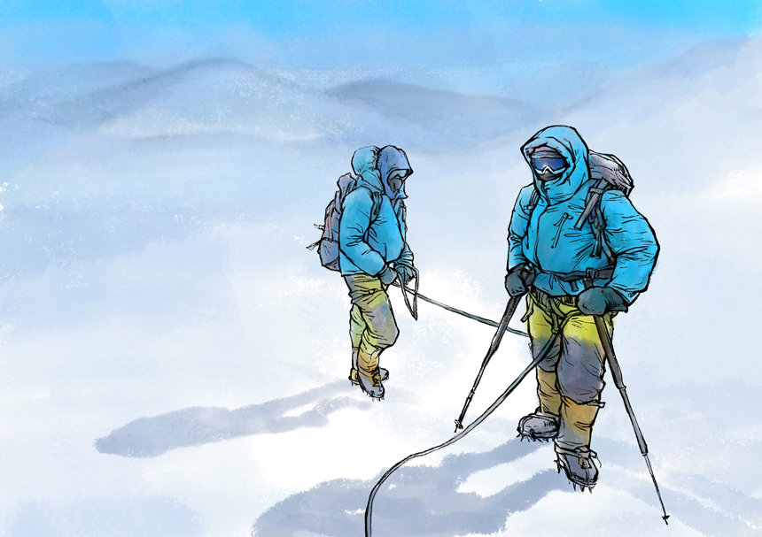 2016年12月25日，中國地質大學登山隊以巨大的勇氣和挑戰精神，在白雪皚皚的南極洲徒步抵達南極點。而在稍早之前的12月14日，還登頂南極洲最高峰文森峰。隊員們站在空曠的冰雪世界，仿佛能聽見地球有節奏的呼吸。