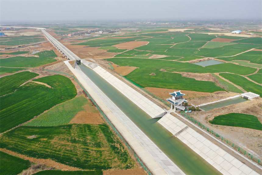 鄂北工程为枣阳市境内的农田灌溉送水