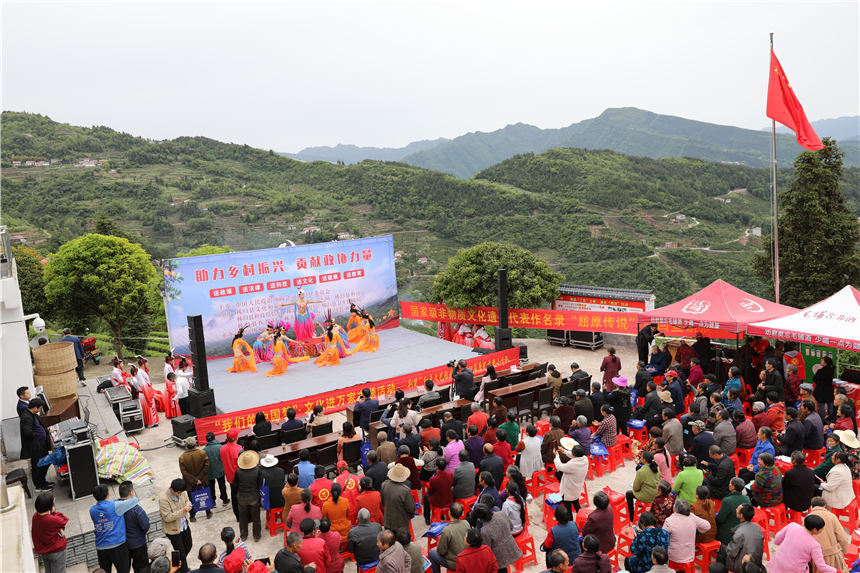 活动走进乡村基层。秭归县委宣传部供图