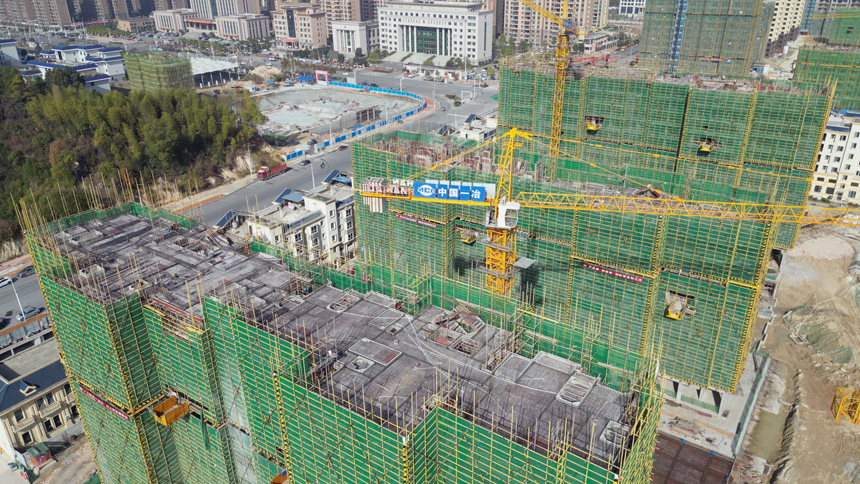 中国一冶科工咸宁安置房建设项目加速推进