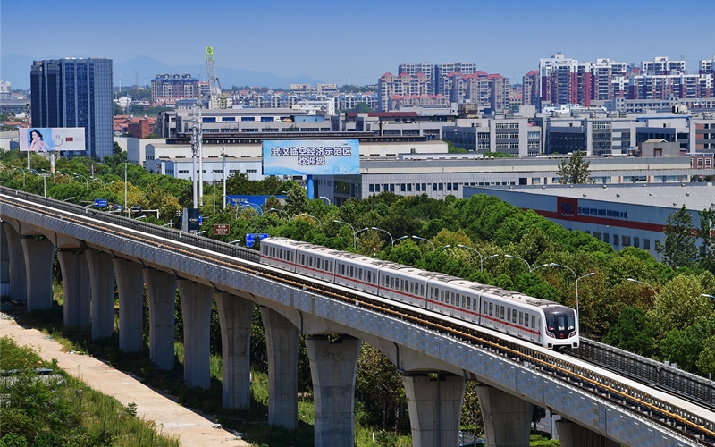 7號線北延線（前川線）一期已經通車。武漢地鐵集團供圖