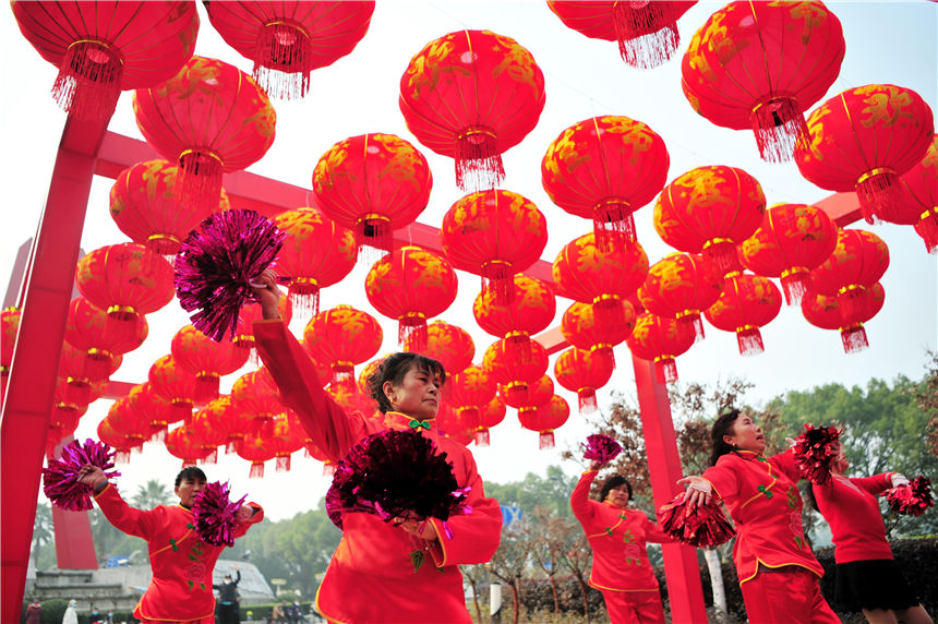 湖北宜昌：红红火火迎新年【3】