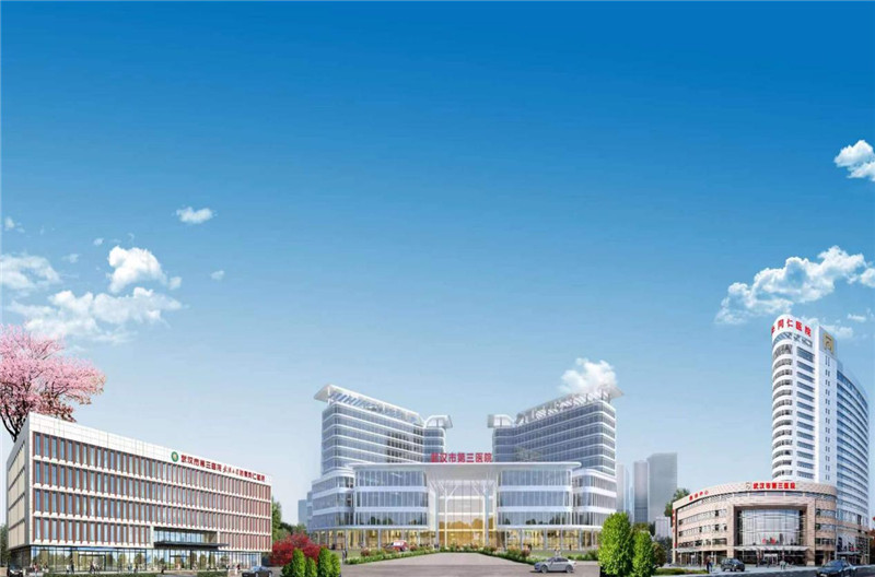 武汉市第三医院院区图。 医院供图