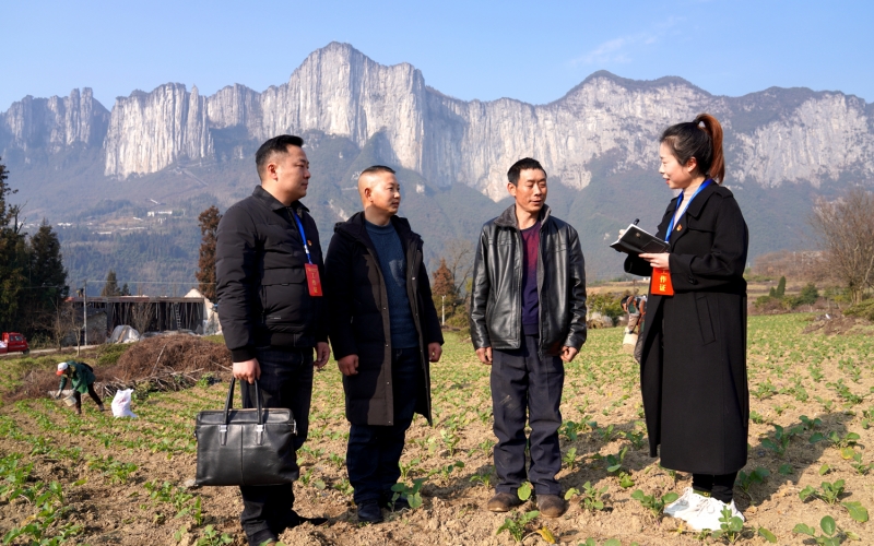 恩施市白杨坪镇纪委在董家店村召开公开澄清正名会议