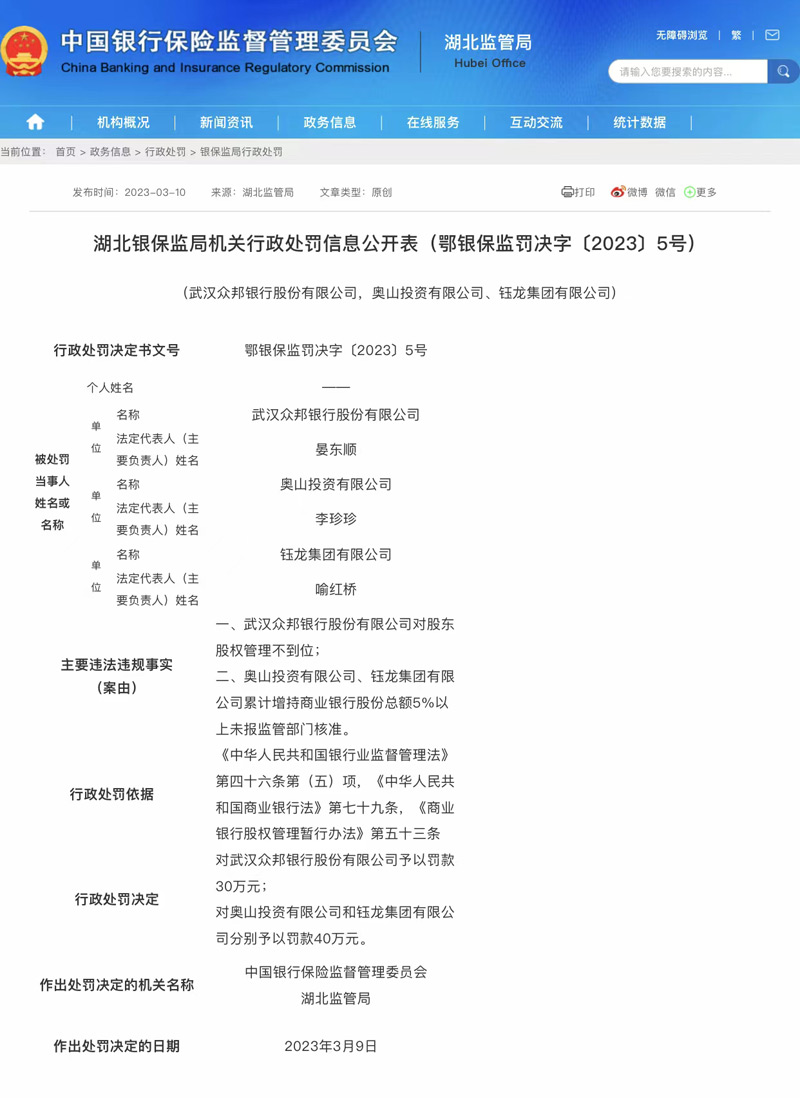 行政处罚信息公开表截图
