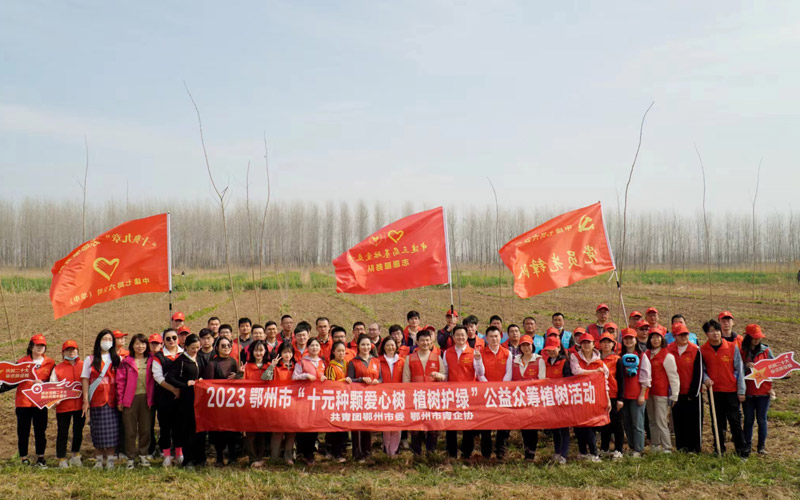 “鄂電紅馬甲”澆灌青春林