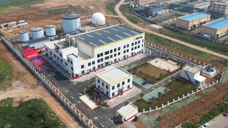 中国一冶科工承建枣阳市餐厨废弃物、城市污泥处置项目。