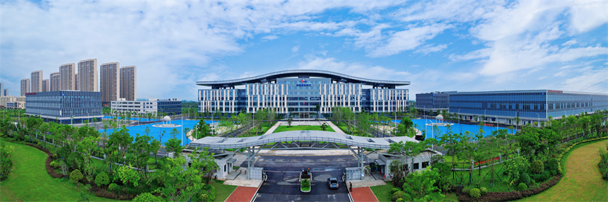 位于新洲的武汉国家航天产业基地。吴毅摄