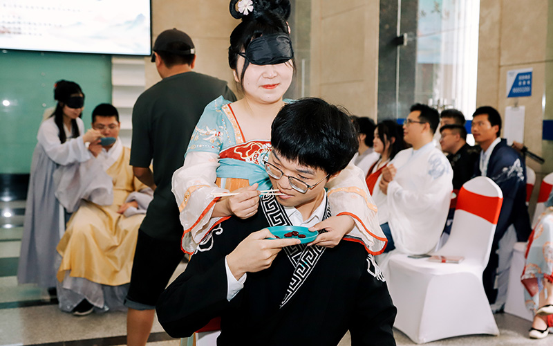 助力解决青年群体婚恋需求 中冶武勘举办古风联谊交友活动【5】