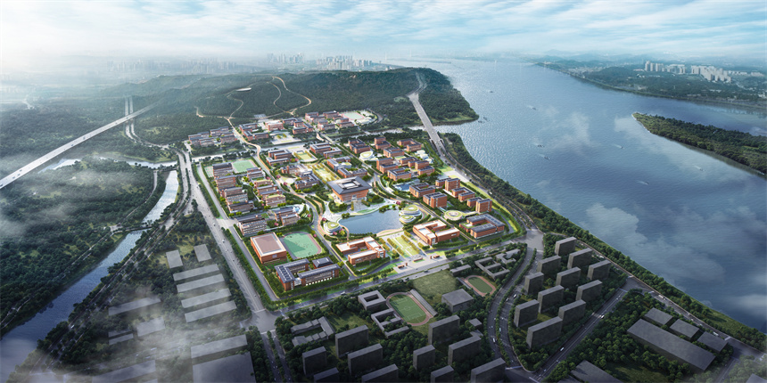 华中科技大学军山校区动工 2024年9月将迎来首批大学生