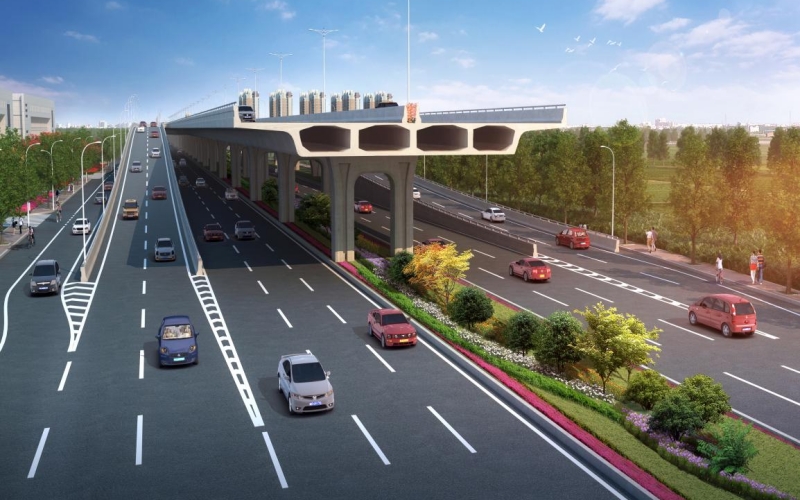 湖北省襄阳市内环提速改造二期工程EPC项目钢结构工程。
