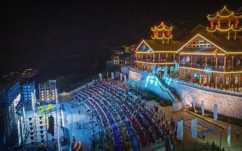 湖北夏凉文旅消费季暨长江三峡（巴东）纤夫文化旅游节开幕【4】