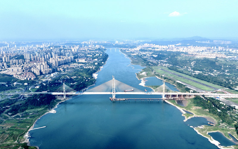 泸州长江六桥。