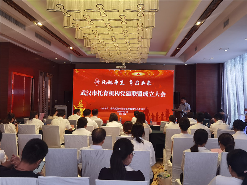 武汉市成立托育机构党建联盟  市计生服务中心供图