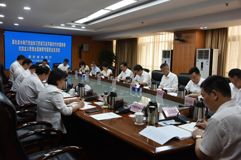 湖北省水利廳召開專題民主生活會。