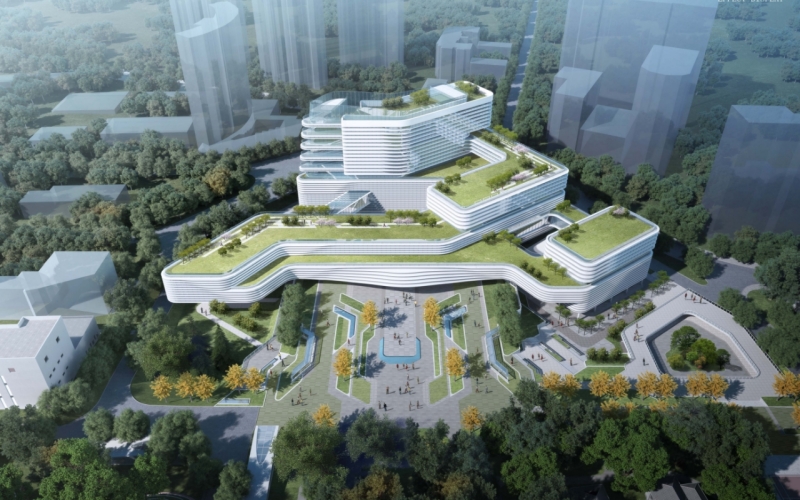 無圖建造項目——湖北省疾控中心。