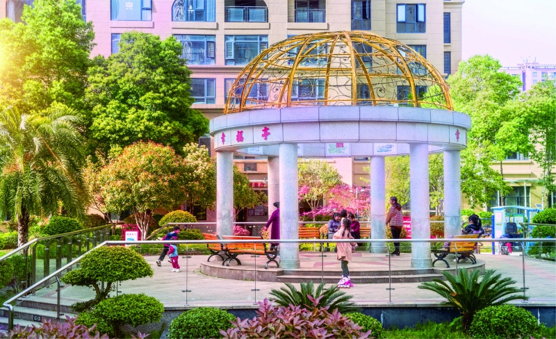 樣板居民樓棟——學府雍景灣小區