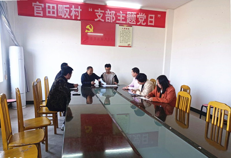 中馆驿镇纪委工作人员以会议形式为毛某某进行公开澄清正名。