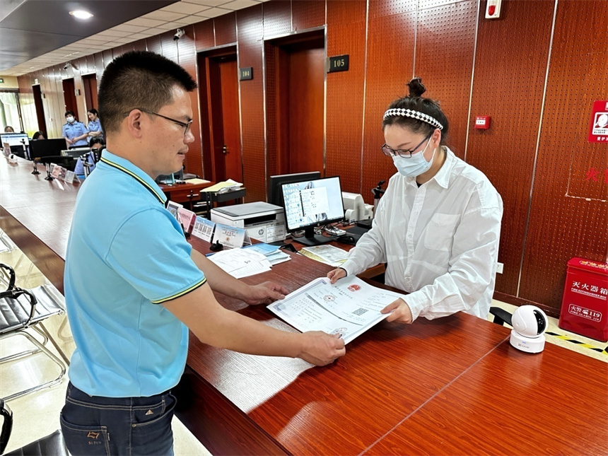 武漢煙草漢南區局：許可有速度 服務有溫度