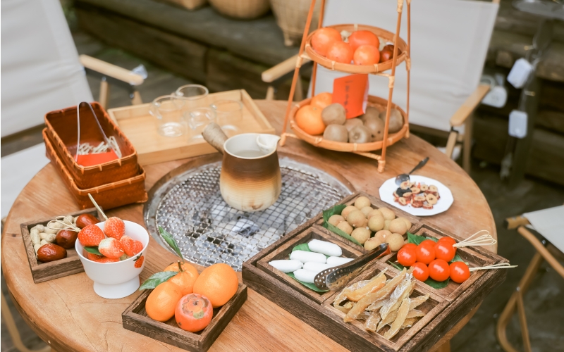 民宿顧客體驗未錄煮茶。