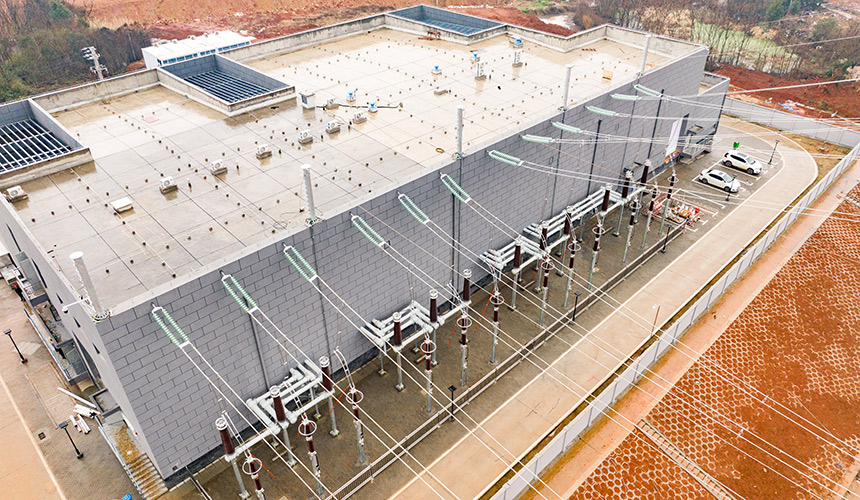 武汉2024年首个220千伏新建变电站送电