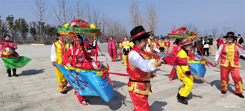 湖北鄂州：民俗鬧新春 喜慶年味濃