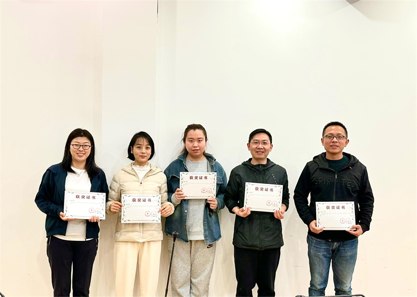获奖教师代表