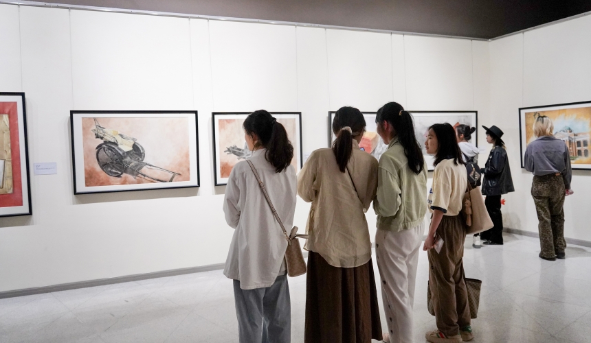 展览现场。陈曦摄