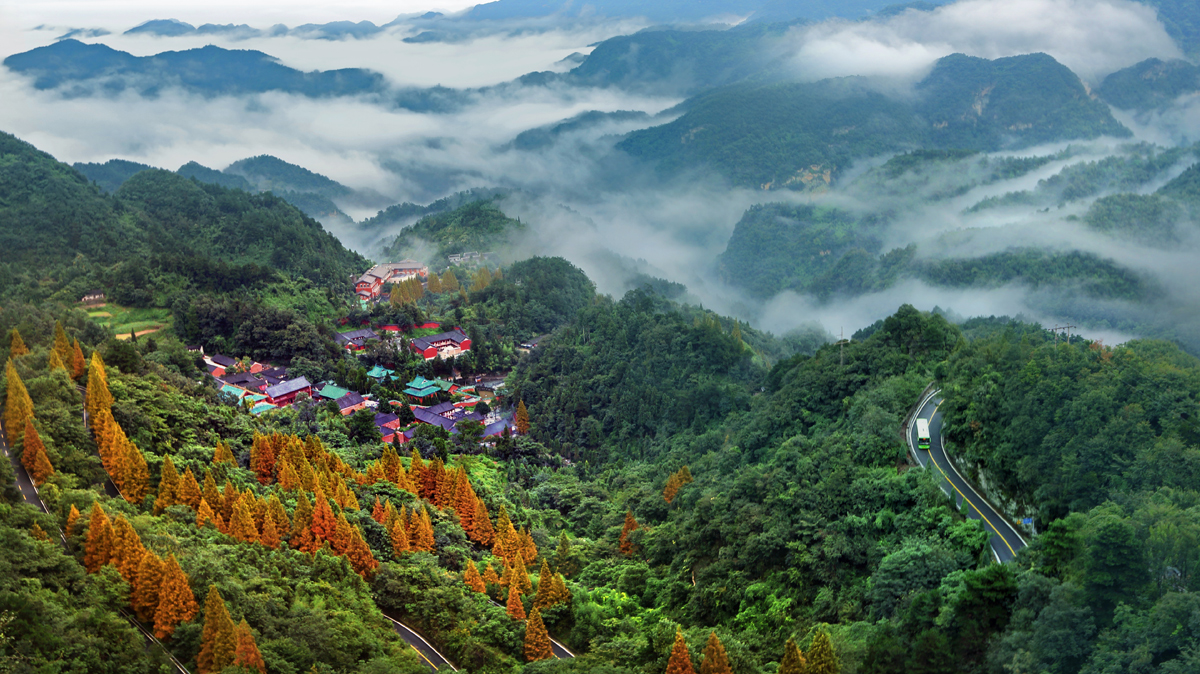 紫宵福地（陈岳群 摄）