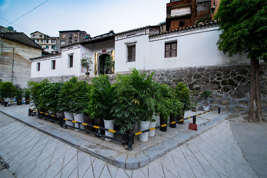 渔洋关苏维埃市政府旧址。陈亮摄