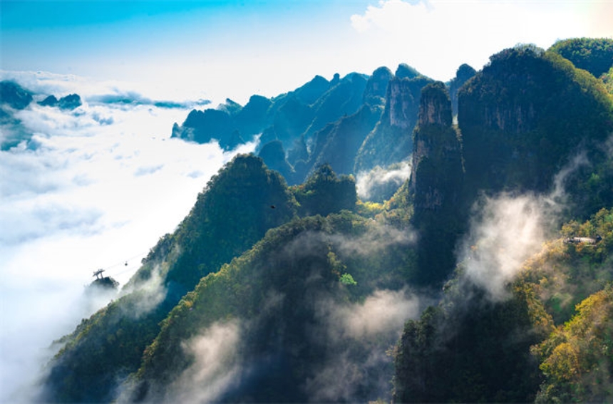 柴埠溪大峡谷。景区供图