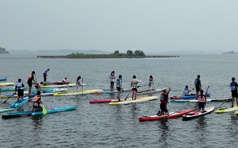 湖北省廣水市月光海，文旅融合“熱力值”持續拉滿。