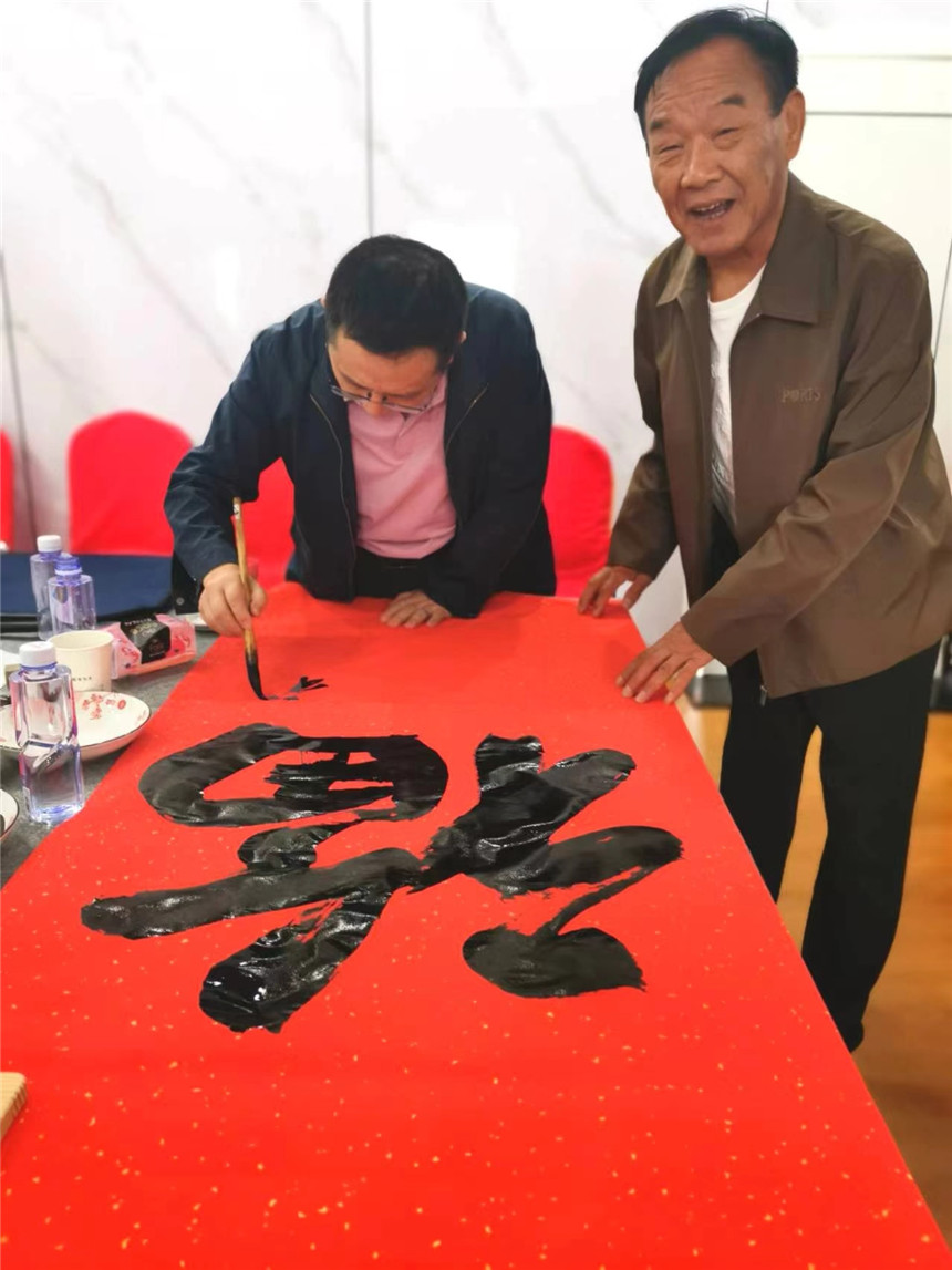 湖北机动车辆检验检测行业举办庆国庆书画笔会【4】