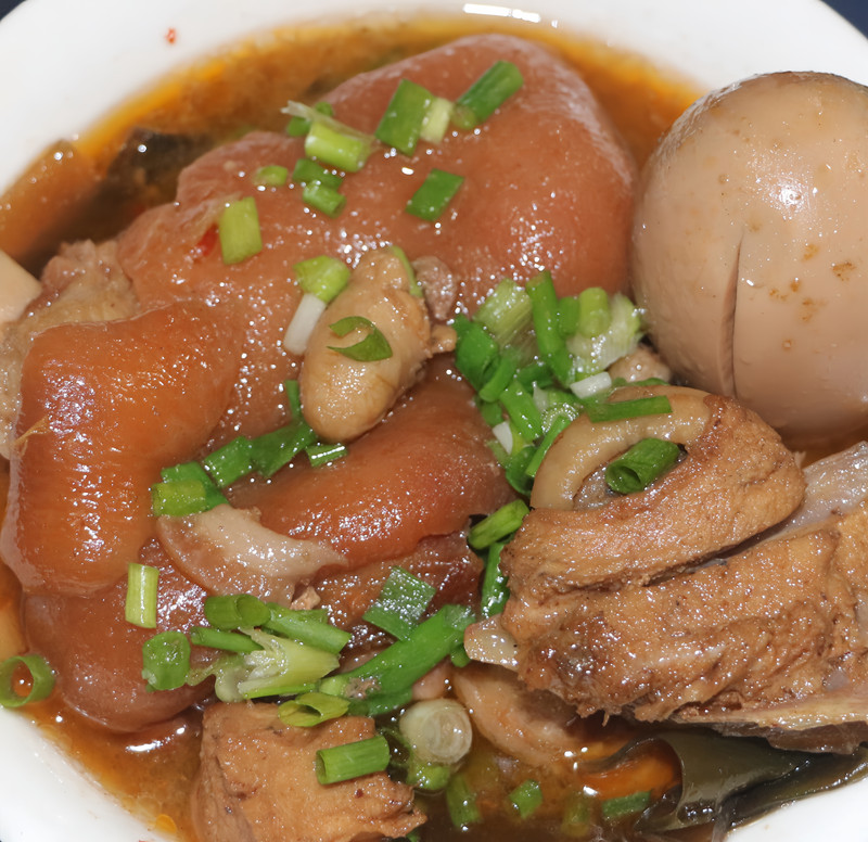 马坪拐子饭。