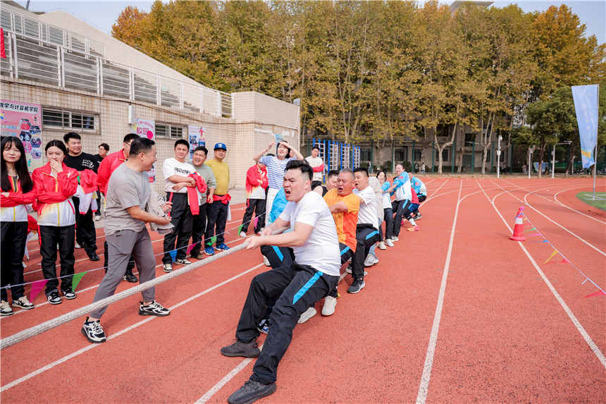 武漢東西湖：民企同心匯聚力量 趣味運動會展風採【5】