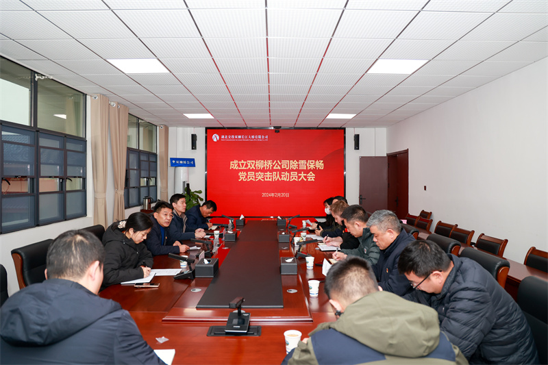 为打赢除雪保畅保卫战，成立“除雪保畅”突击队