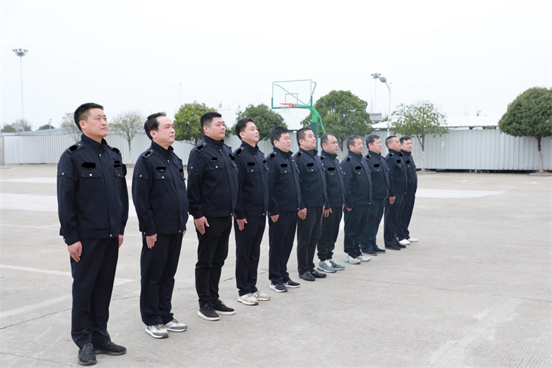 石首烟草体能测试及队列整训活动
