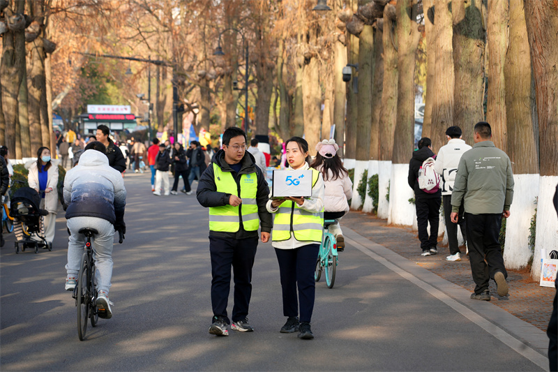 湖北移动在东湖风景区部署打造5G-A 3CC信号升格示范区